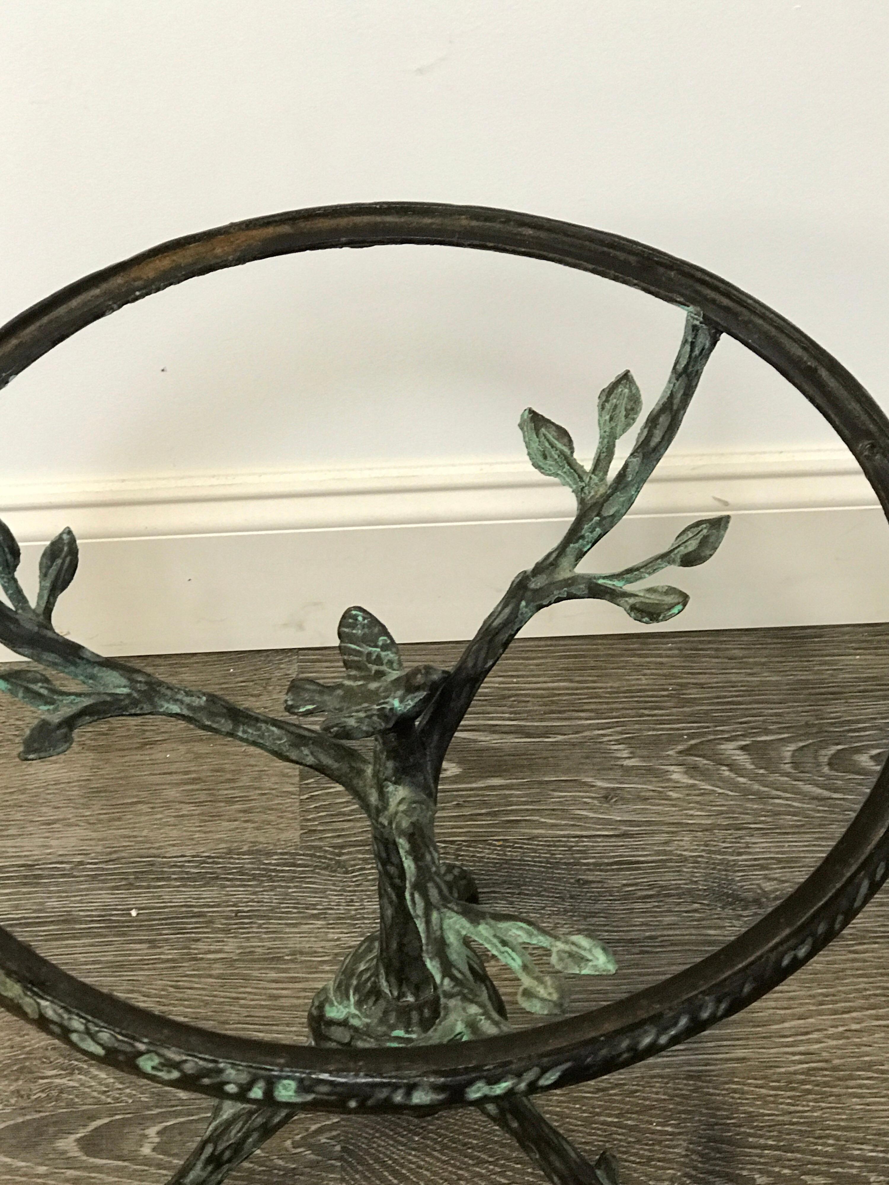 20th Century Pair of Giacometti Style Side Tables