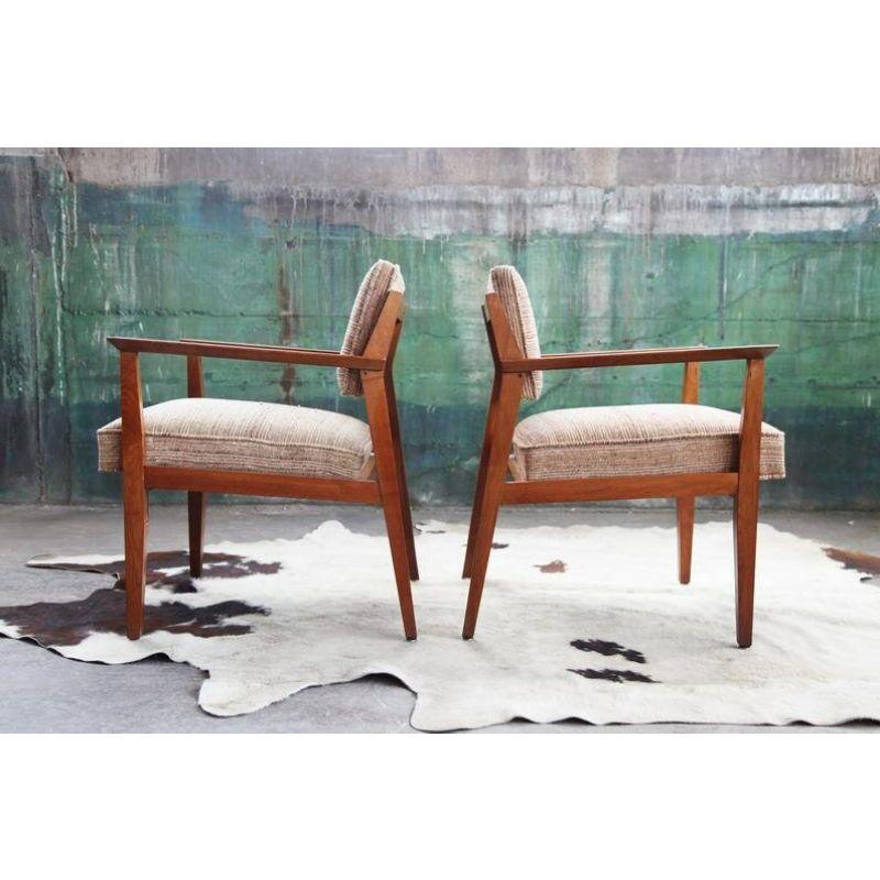 Sold as a pair--Rare and incredibly stunning 1960's Executive lounge chairs designed by Giacomo 