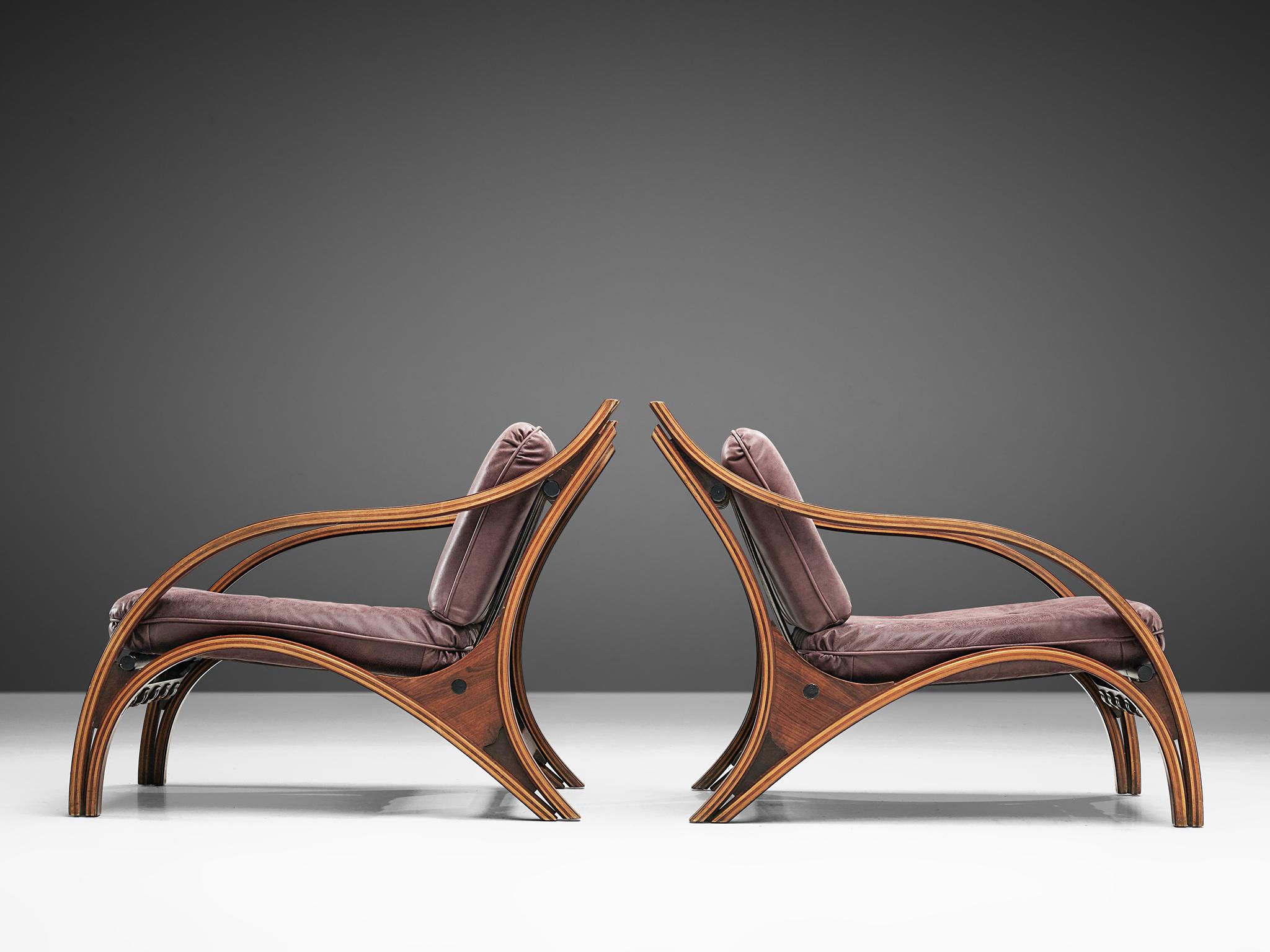 Pair of Giampiero Vitelli Chairs In Good Condition In Waalwijk, NL