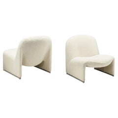 Pair of Giancarlo Piretti "Alky" Lounge Chairs for Anonima Castelli, Italy 1970