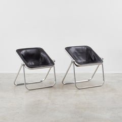 Pair of Giancarlo Piretti Plona chairs Anonima for Castelli - Italy, 1969
