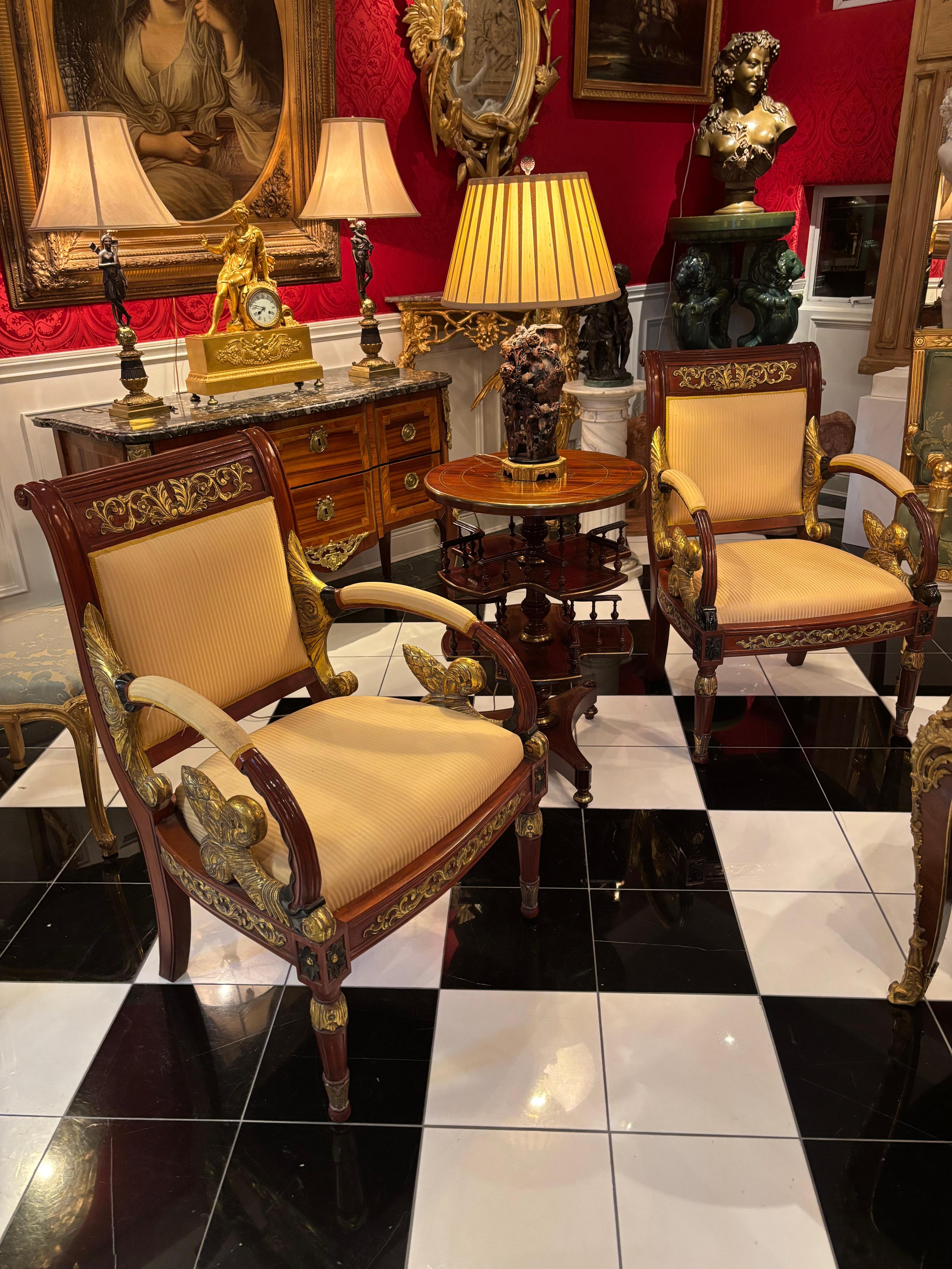 Pair of Gianni Versace Armchairs from the Vanitas 1994 Collection For Sale 2