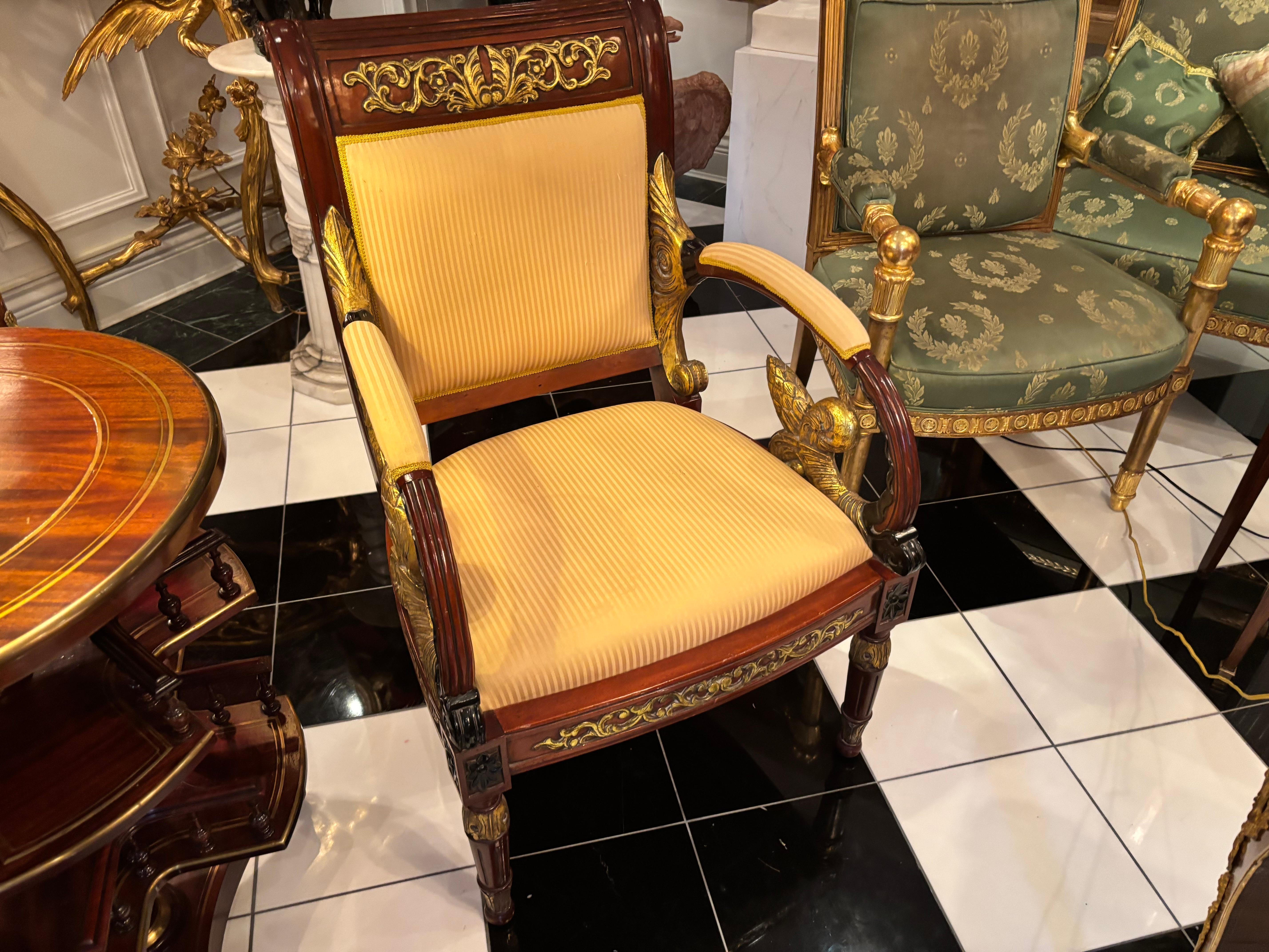 Pair of Gianni Versace Armchairs from the Vanitas 1994 Collection For Sale 3