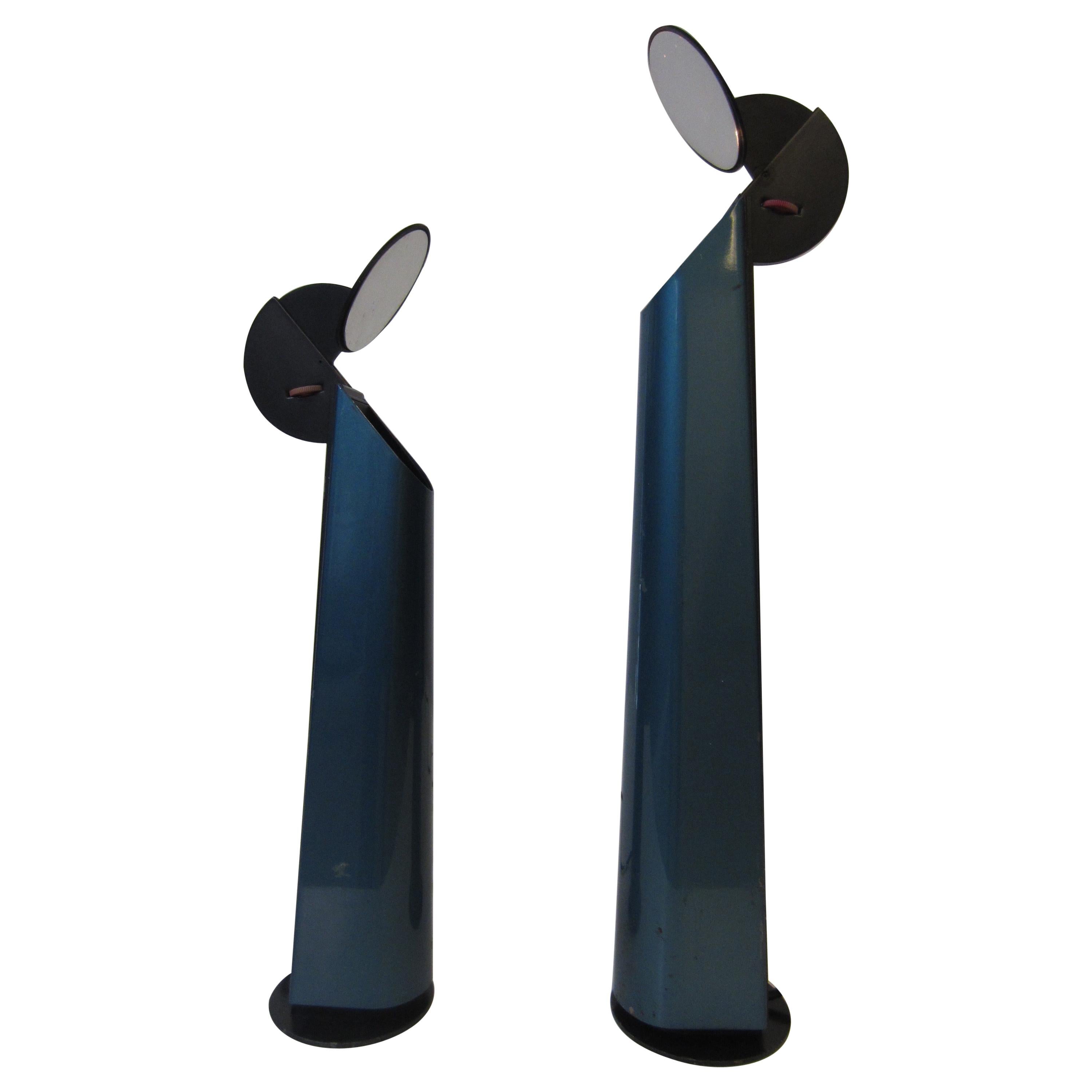 Pair of Gibigiana desk lamp by Achille Giacomo Castiglione, Flos, 1980s