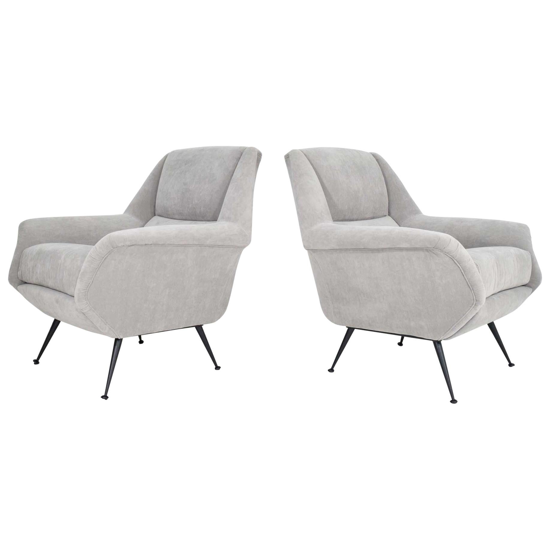 Pair of Gigi Radice Lounge Chairs