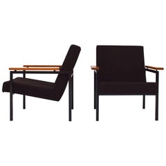Pair of Gijs van der Sluis Model 30 Lounge Chairs