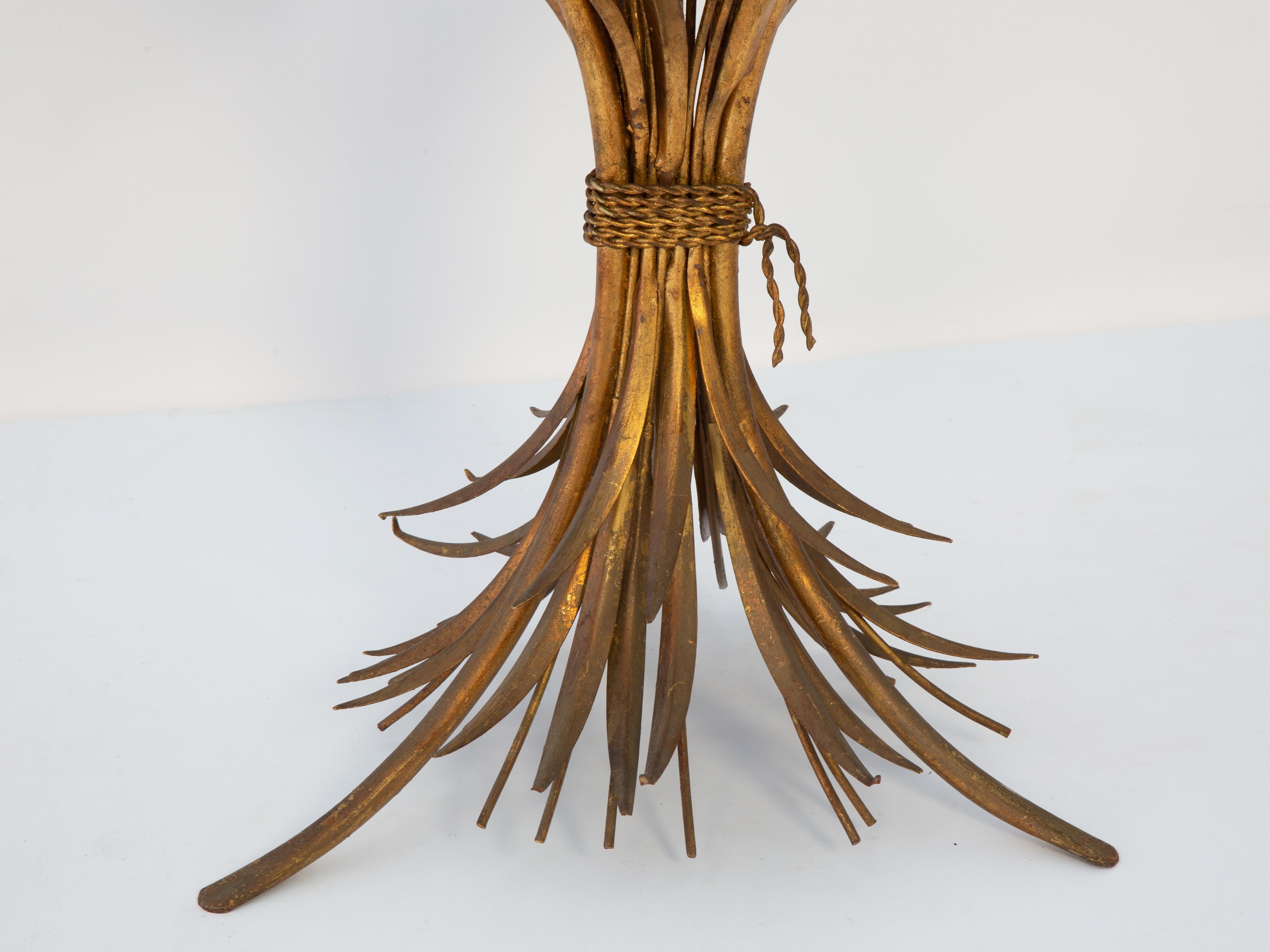 Italian Pair of Gilded Metal 