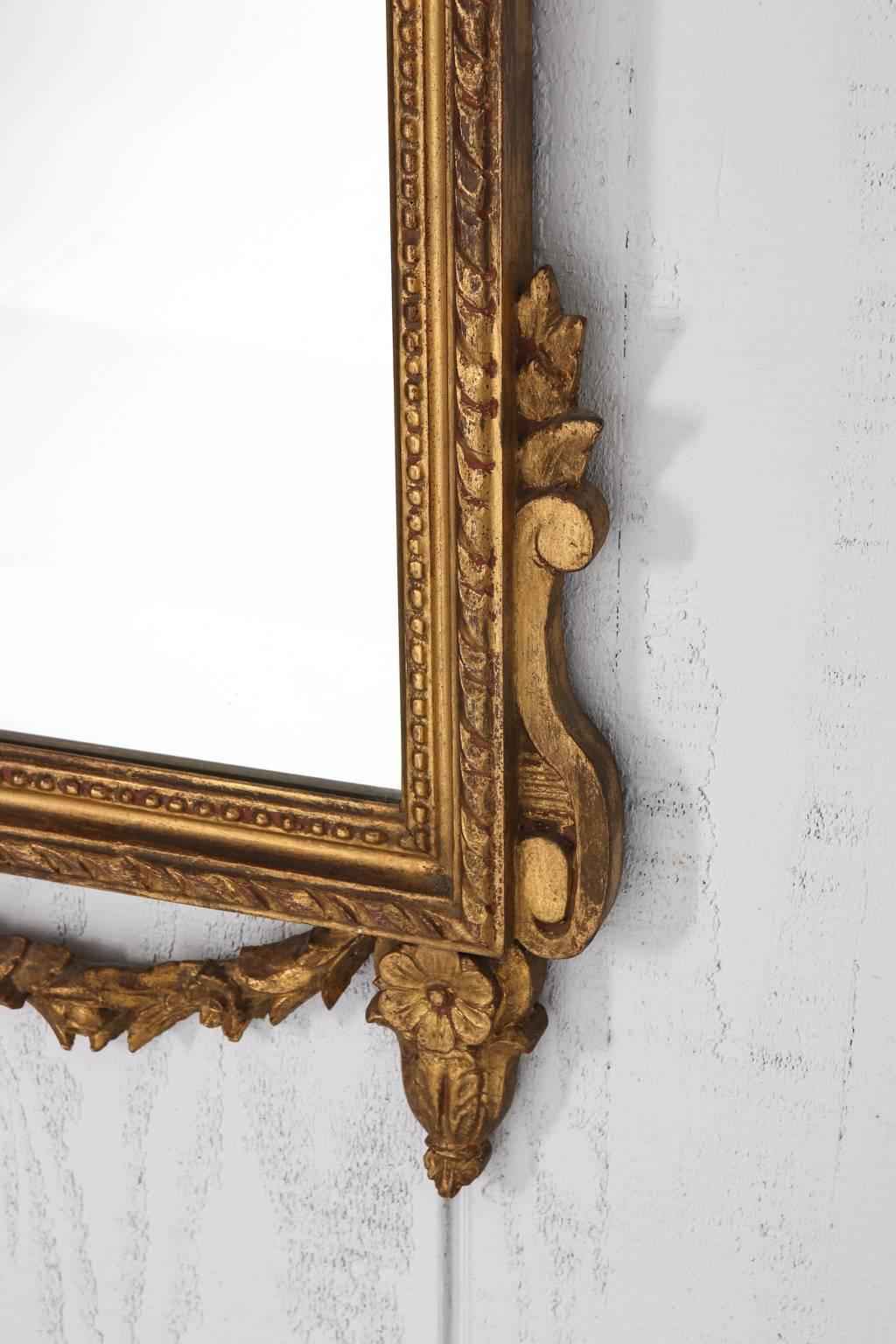 Pair of Gilded Neoclassical Mirrors 10