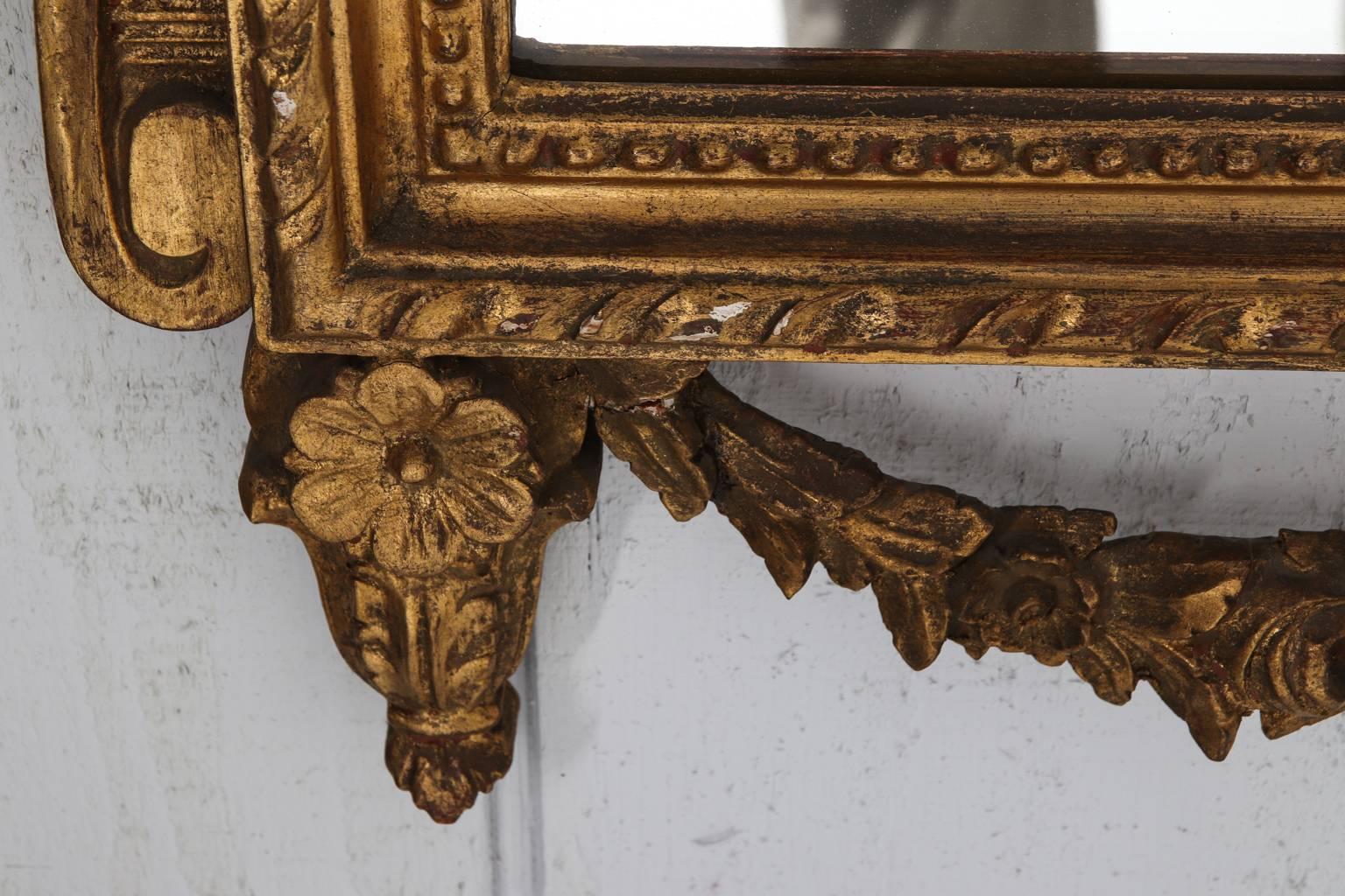 Pair of Gilded Neoclassical Mirrors 3