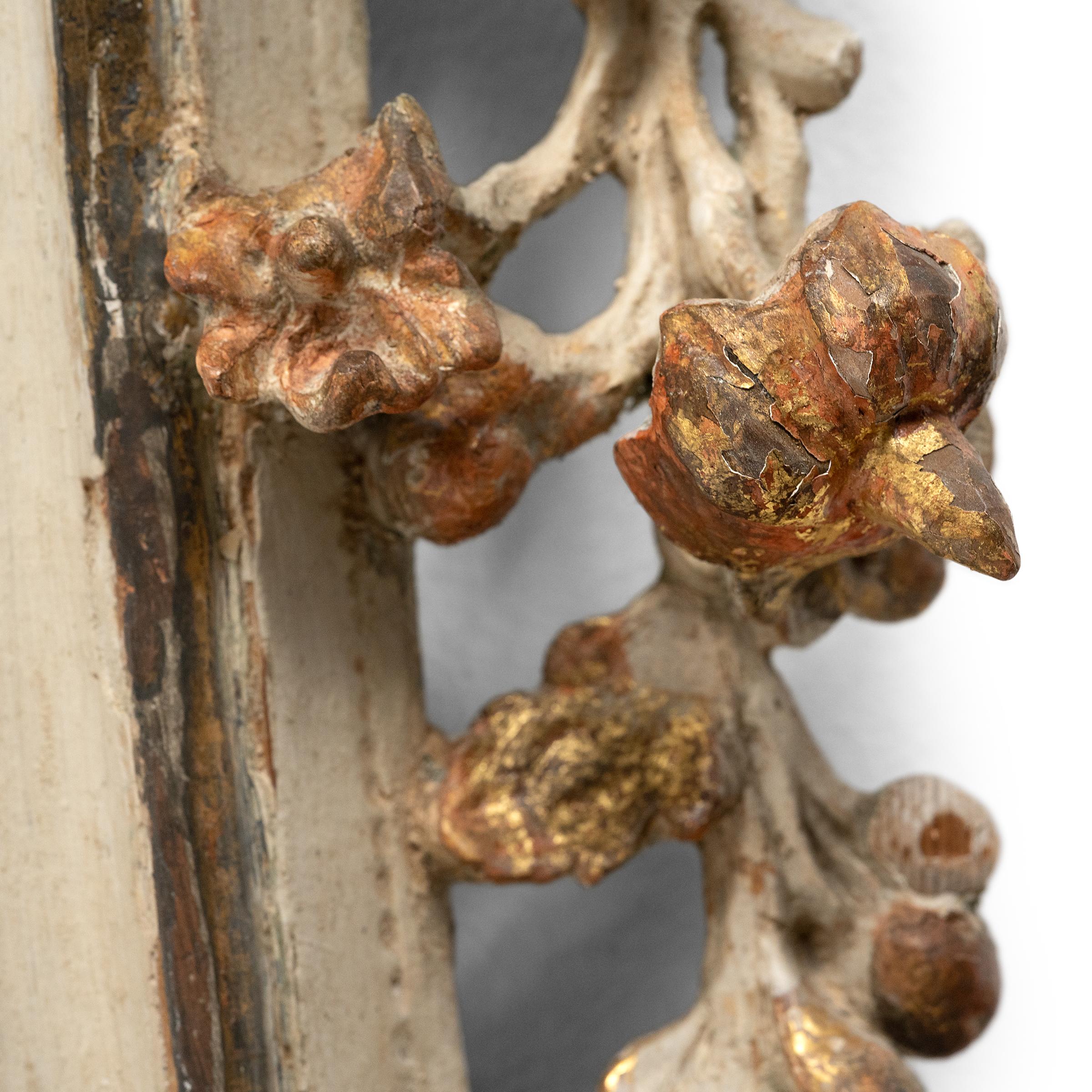 Pair of Gilded Rococo Wall Mirrors, c. 1745-55 For Sale 1