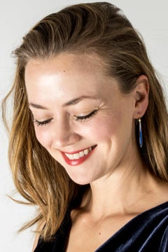 Ein Paar Ohrringe aus vergoldetem Silber von David Andersen