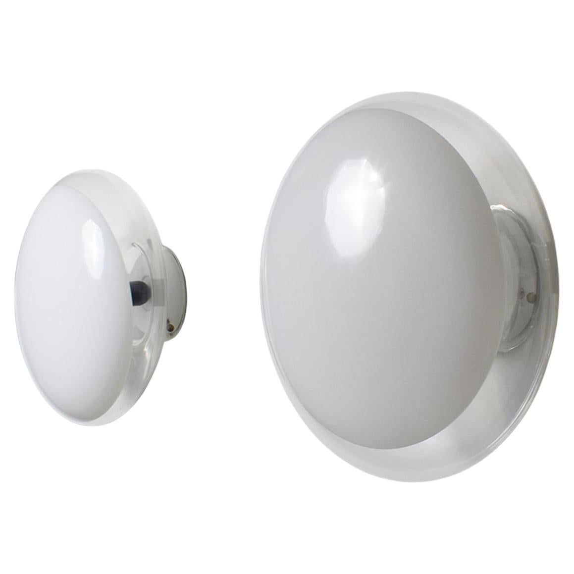 Pair of Gill Sconces By Roberto Pamio And Renato Toso For Leucos, 1970s