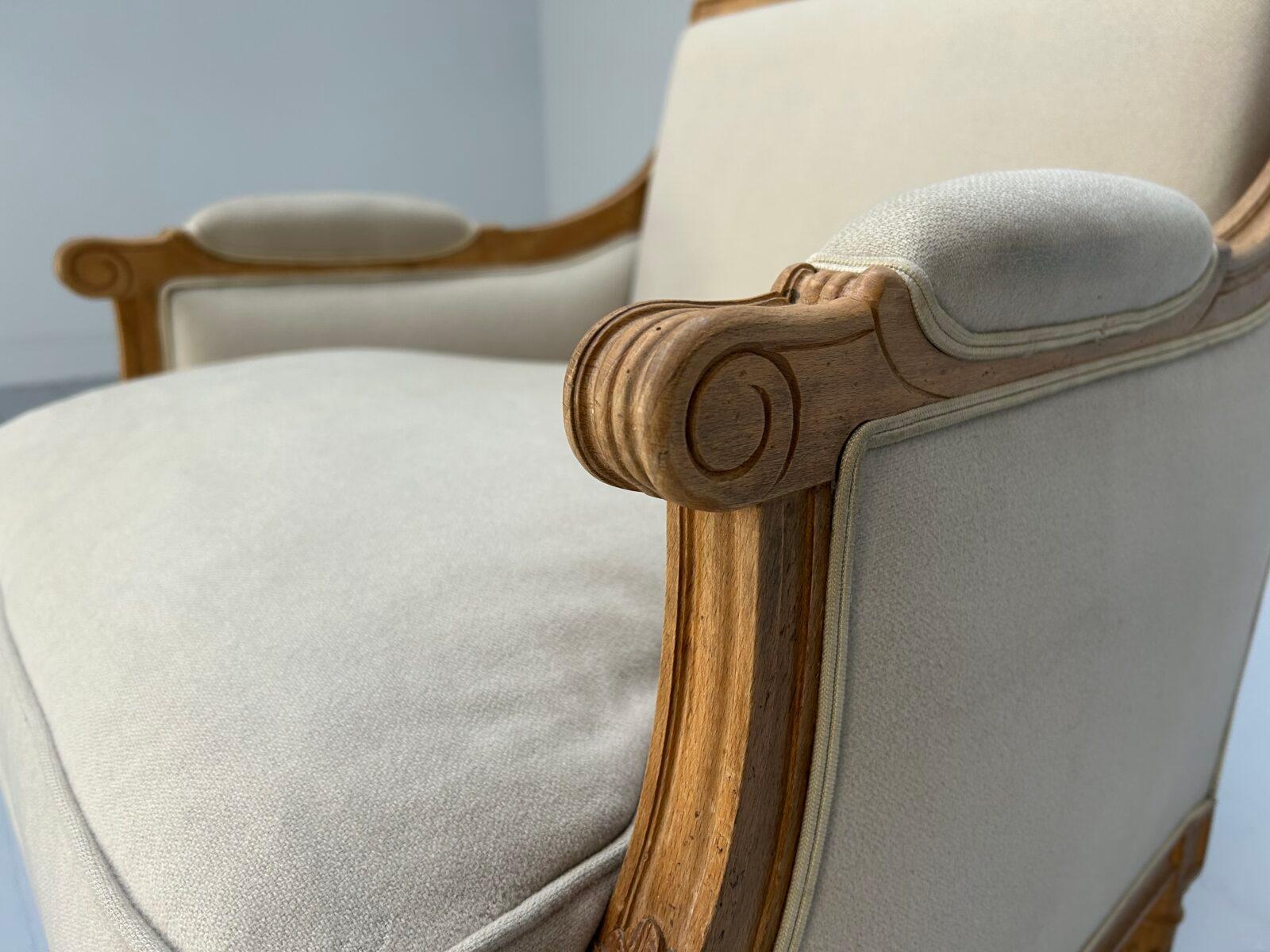 Paire de fauteuils français Gilles Nouailhac 