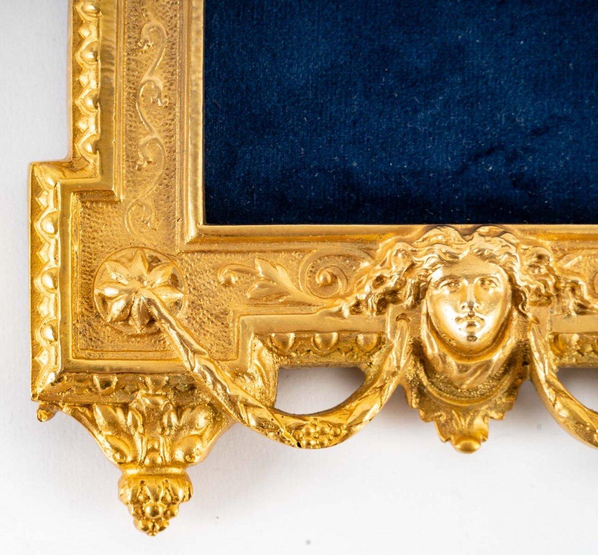 Pair Of Gilt Bronze Frames End of XIXth Century For Sale at 1stDibs