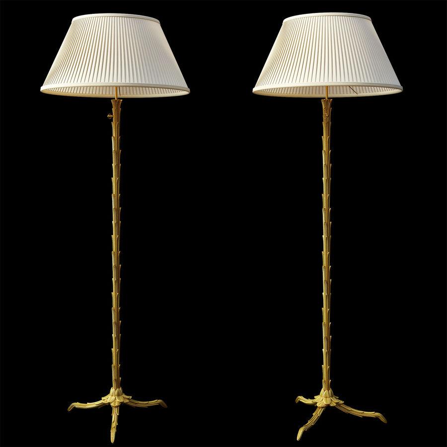 Pair of Gilt Bronze Maison Baguès Floor Lamps 1