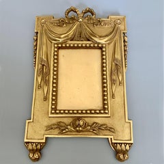 Pair of Gilt Bronze Ormolu Picture Frames French Empire Napoleon III