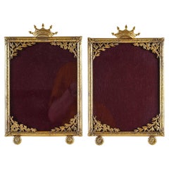 Pair of Gilt Bronze Photo Frames.