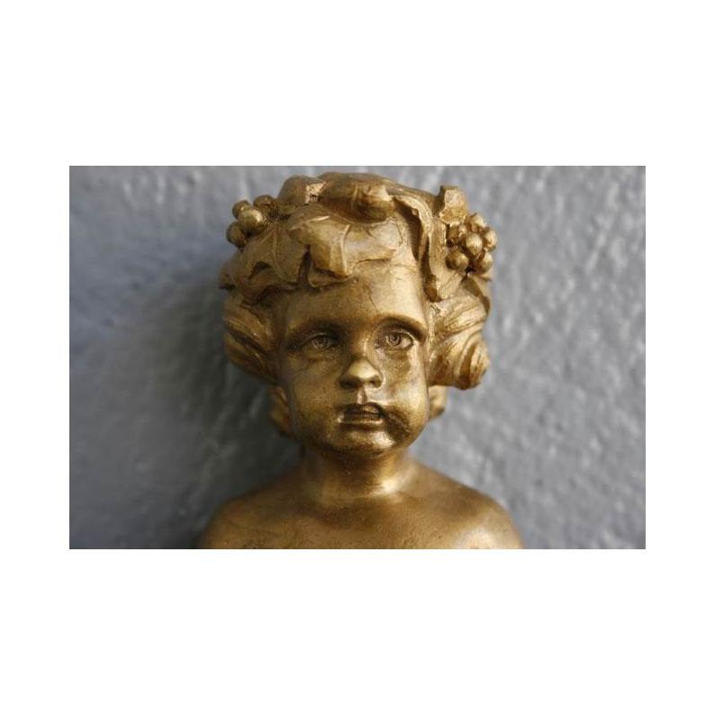 Pair of Gilt Bronze Sconces Louis XVI Style For Sale 6