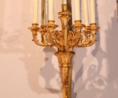 Pair of Gilt Bronze Wall Sconces