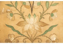 Pair of Gilt Framed Antique French Silk Embroidered Panels