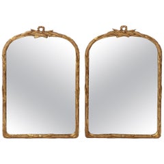 Pair of Gilt French Mirrors