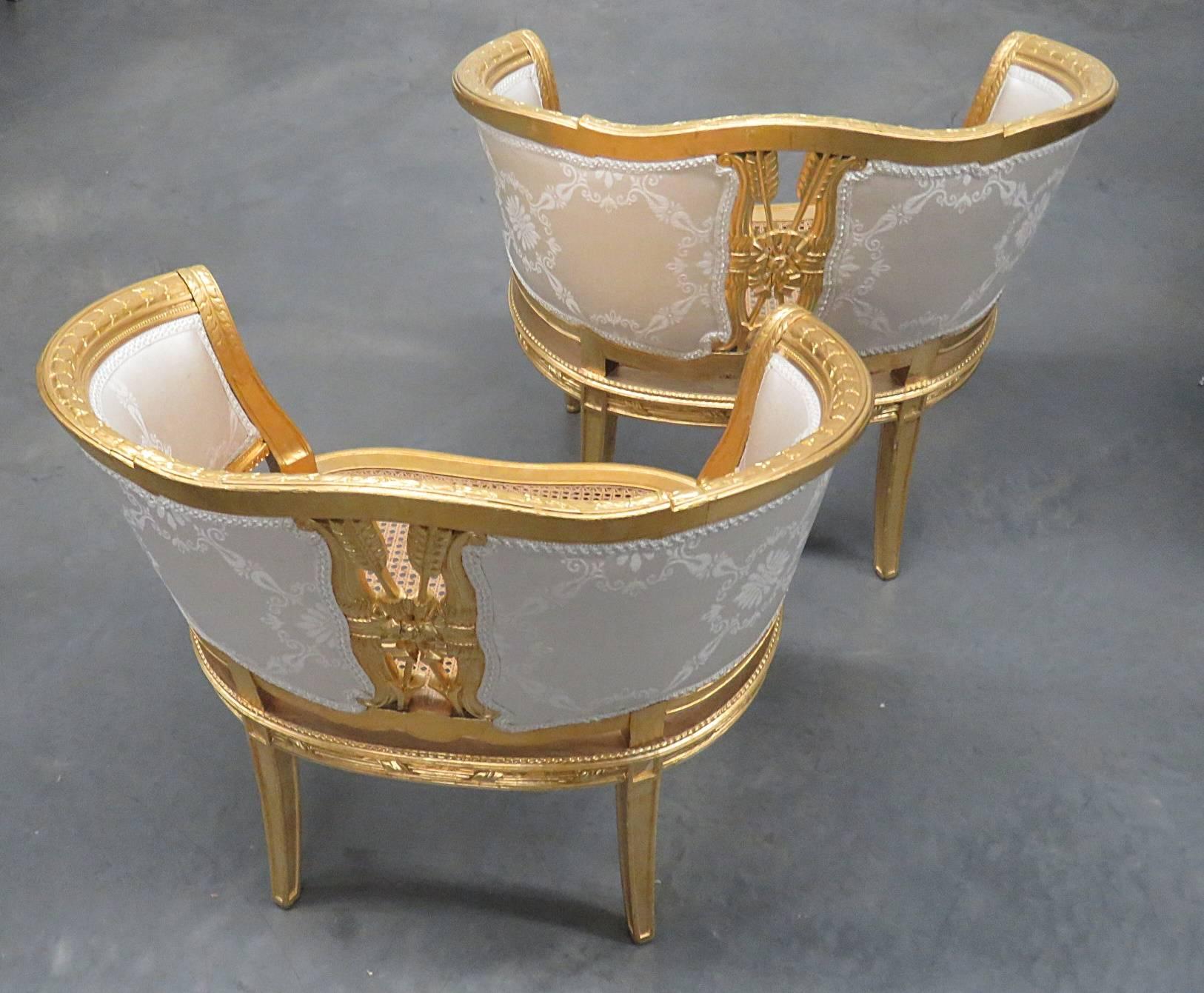 Pair of Gilt Marquis 3