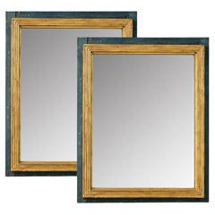 Pair of Gilt 
Painted Mirrors