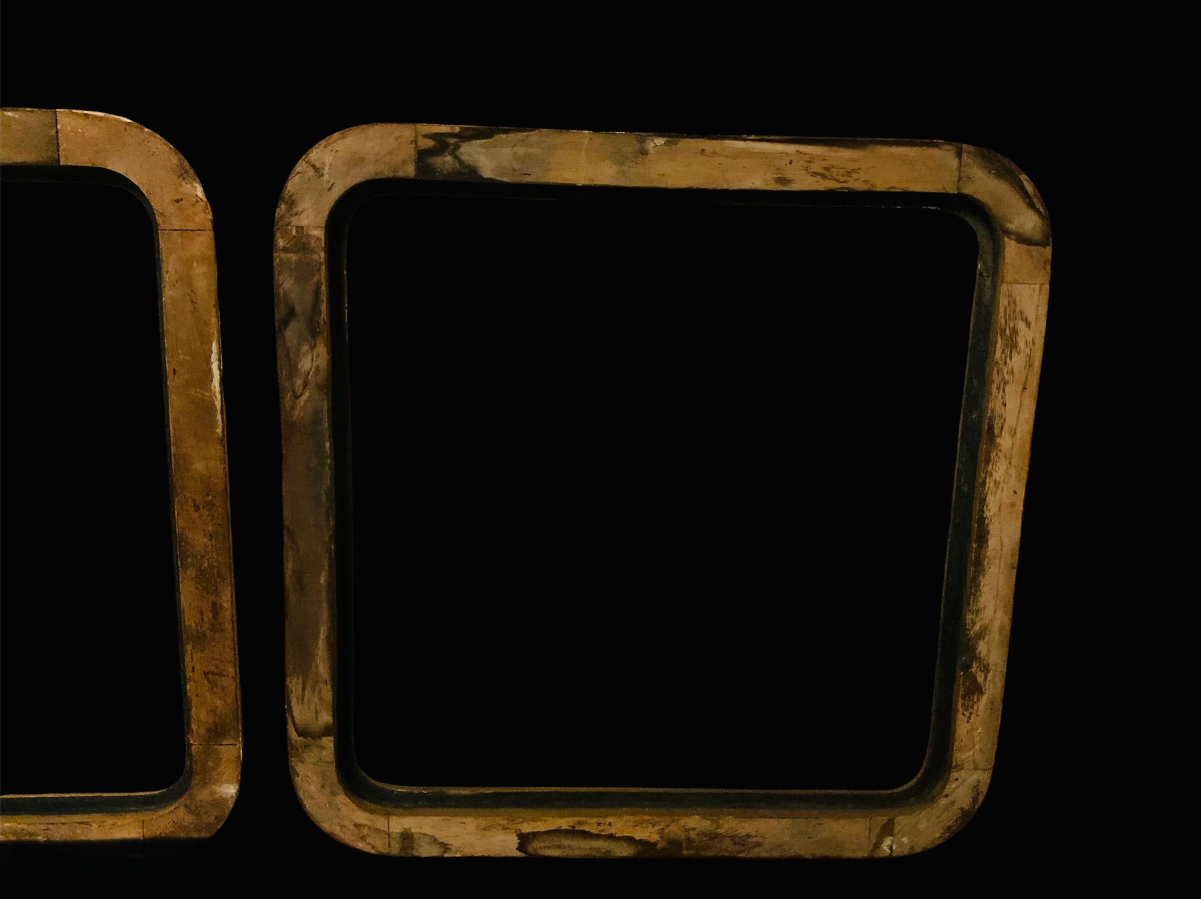 Wood Pair of Gilt Picture/Painting Frames For Sale
