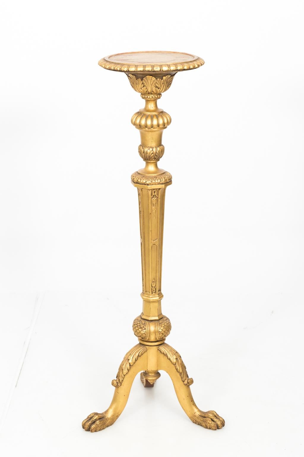Pair of Giltwood George III Stands In Good Condition For Sale In Stamford, CT