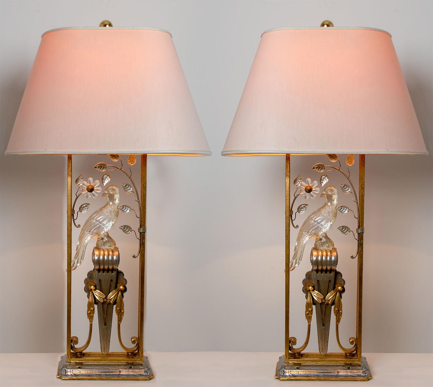 crystal bag lamp