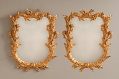 Pair of Giltwood George the third Style Mirror Made by La Maison London