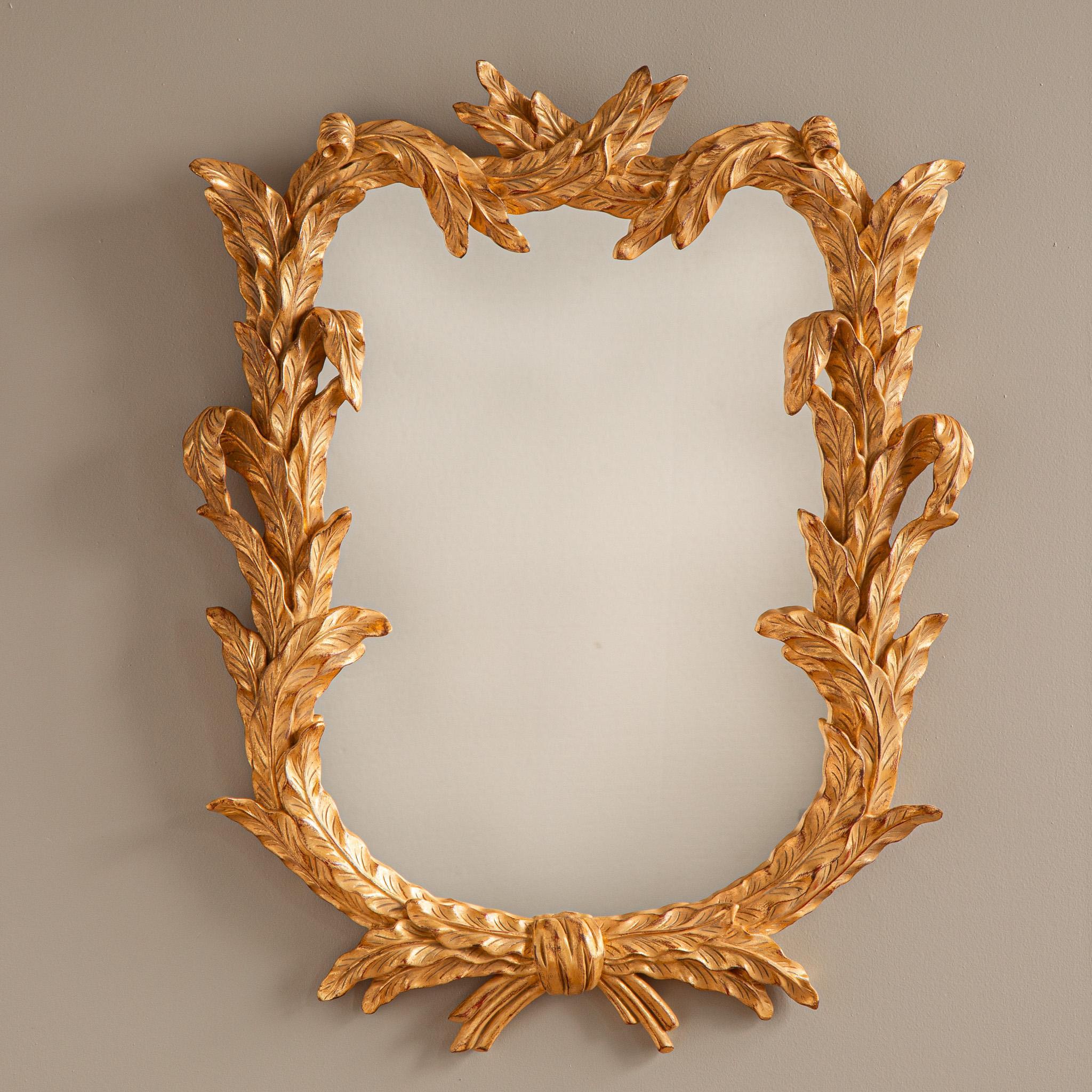 George III Pair of Giltwood George the third Style Mirror Made by La Maison London For Sale