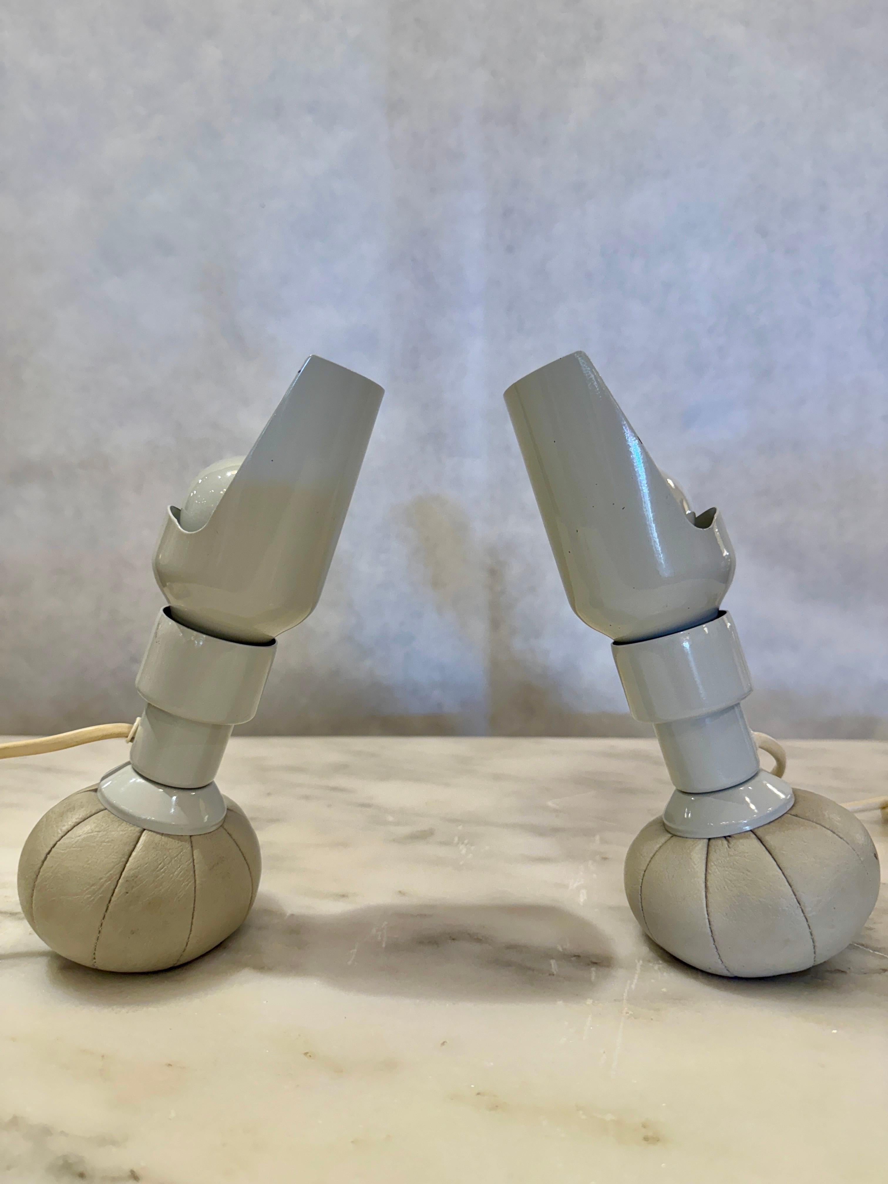 italien Paire de lampes de bureau vintage Modèle 600 de Gino Sarfatti pour Arteluce en vente