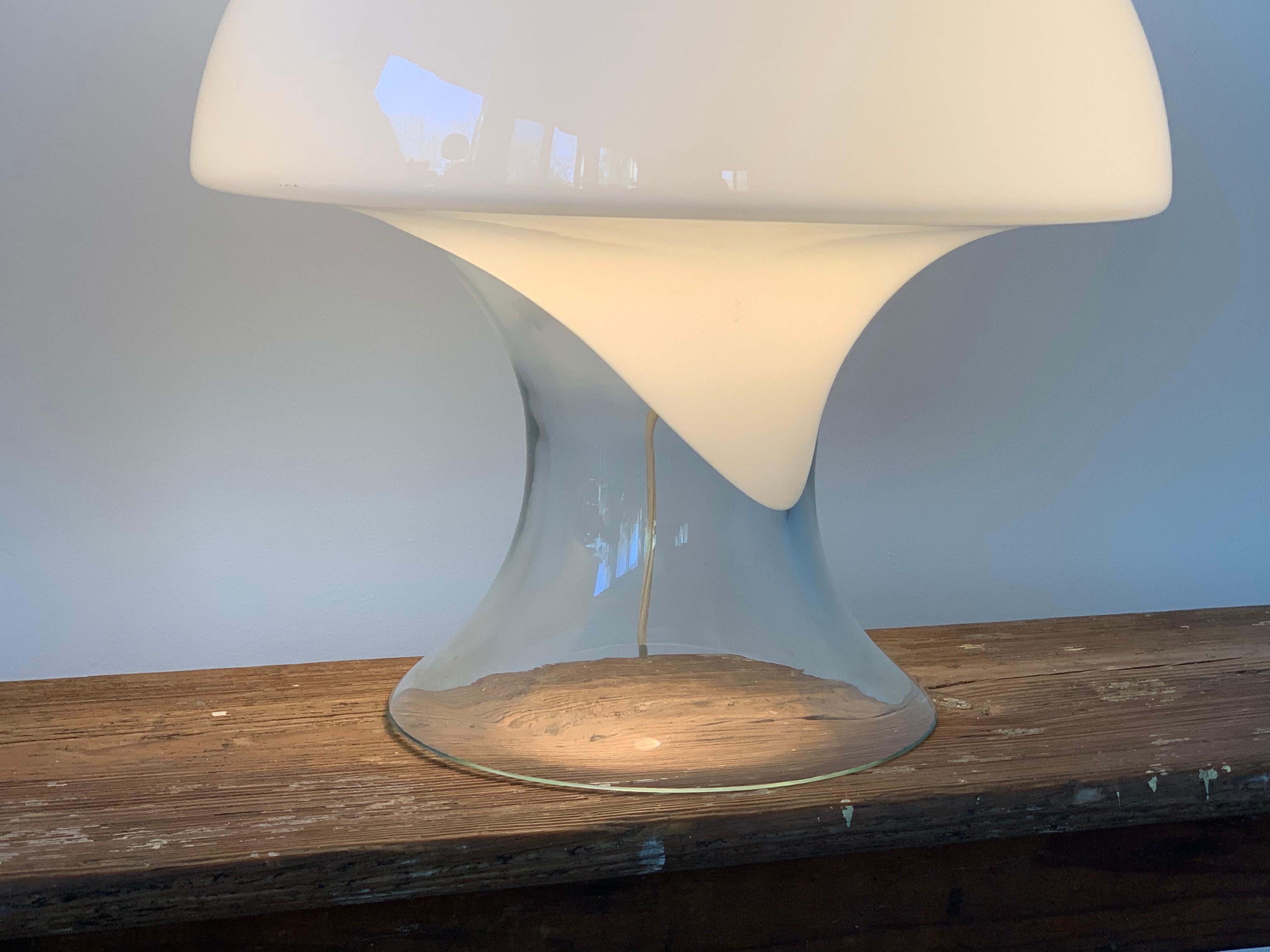 Pair of Gino Vistosi Murano Glass Table Lamps 3