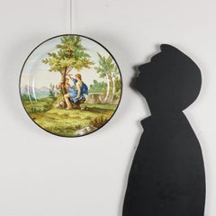 Pair of Ginori Manufacture Parade Plates