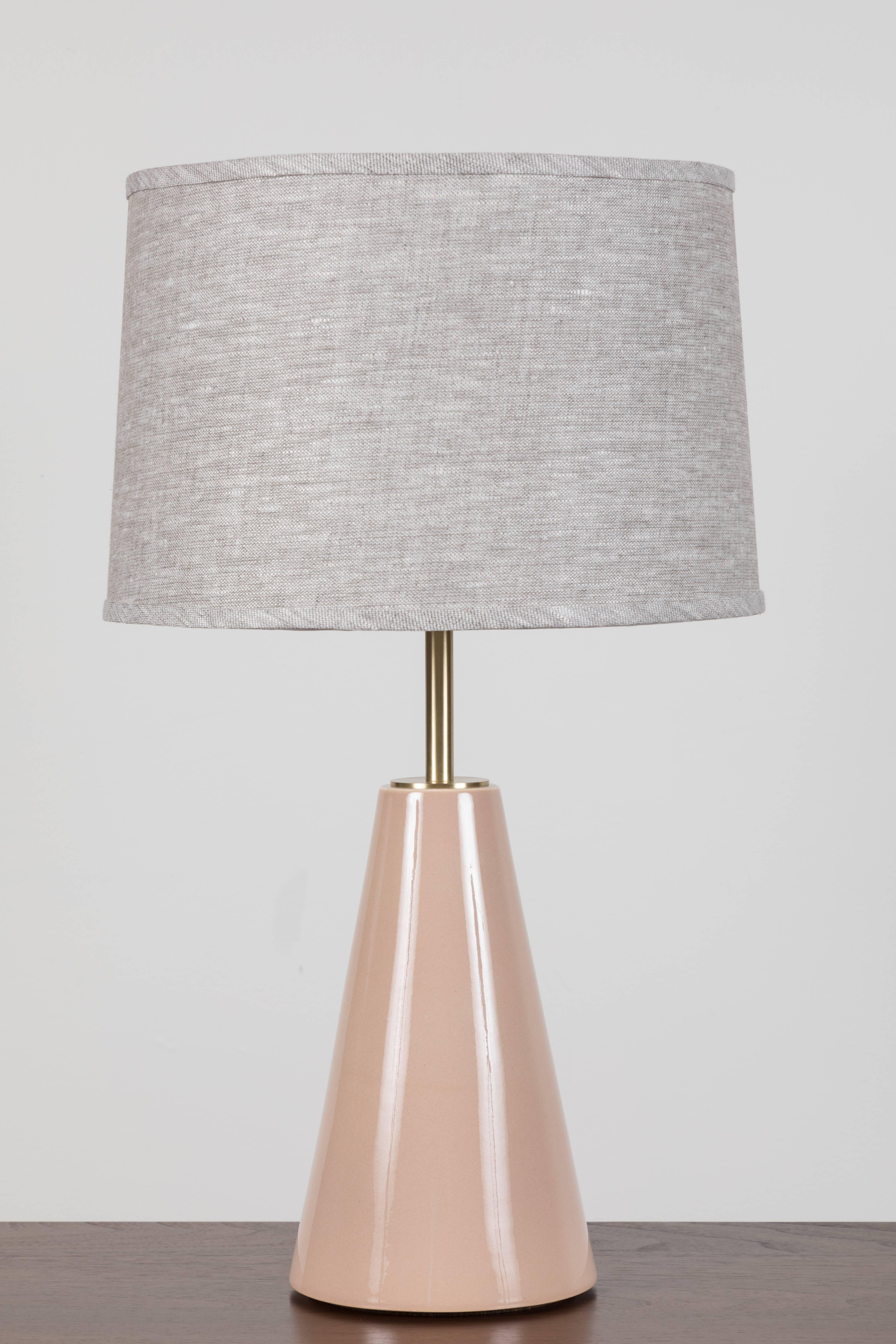 Pair of Gio lamps by Stone and Sawyer.