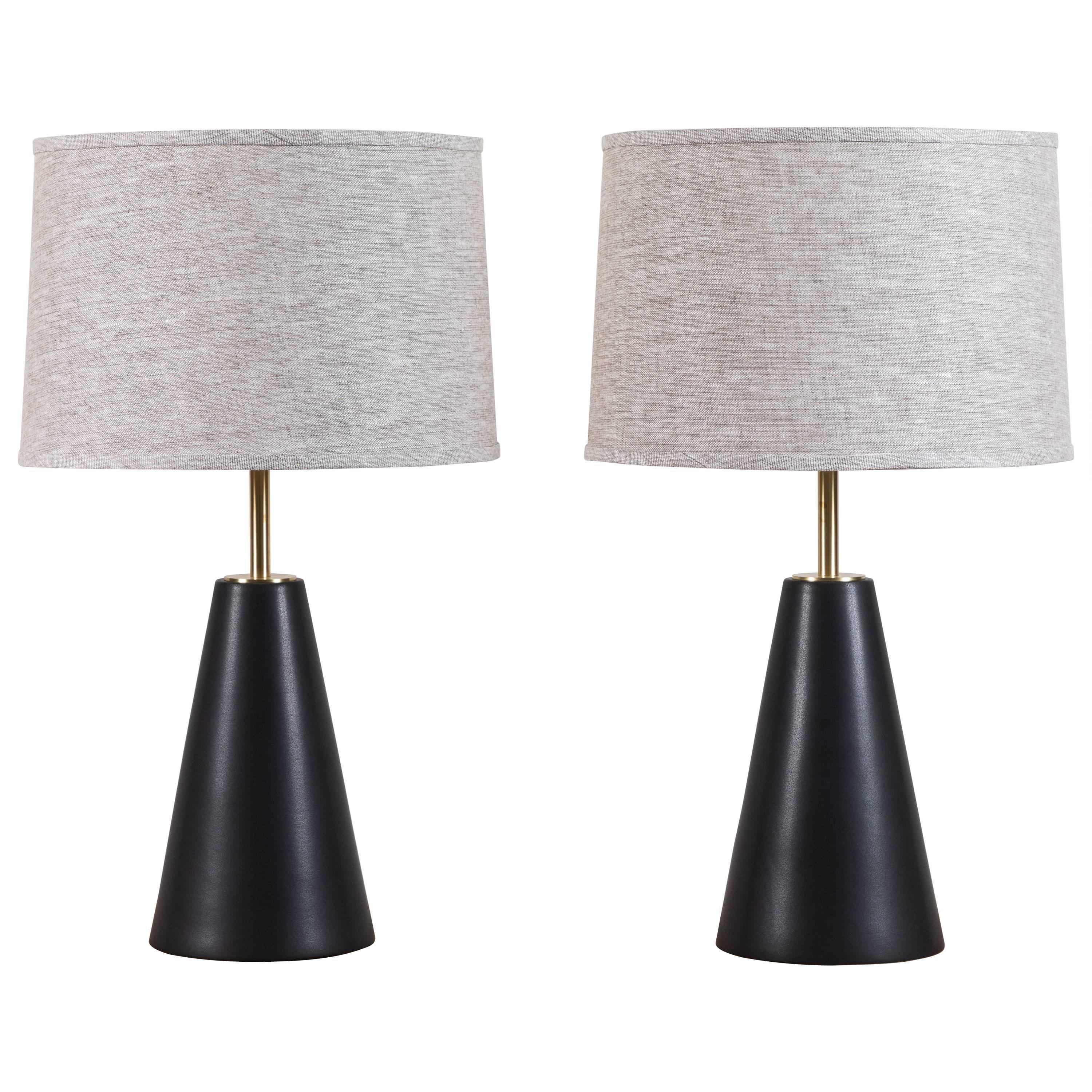 Pair of Gio Lamps by Stone and Sawyer
