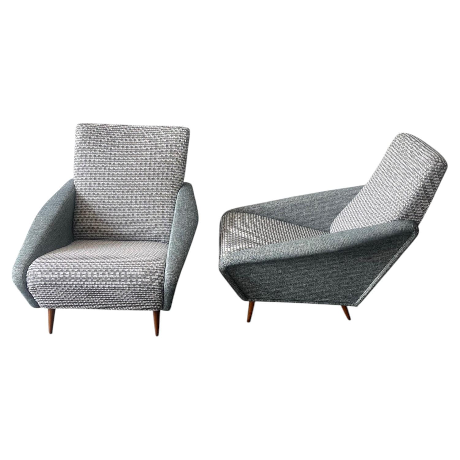 Paire de fauteuils « 807 Distex » de Gio Ponti