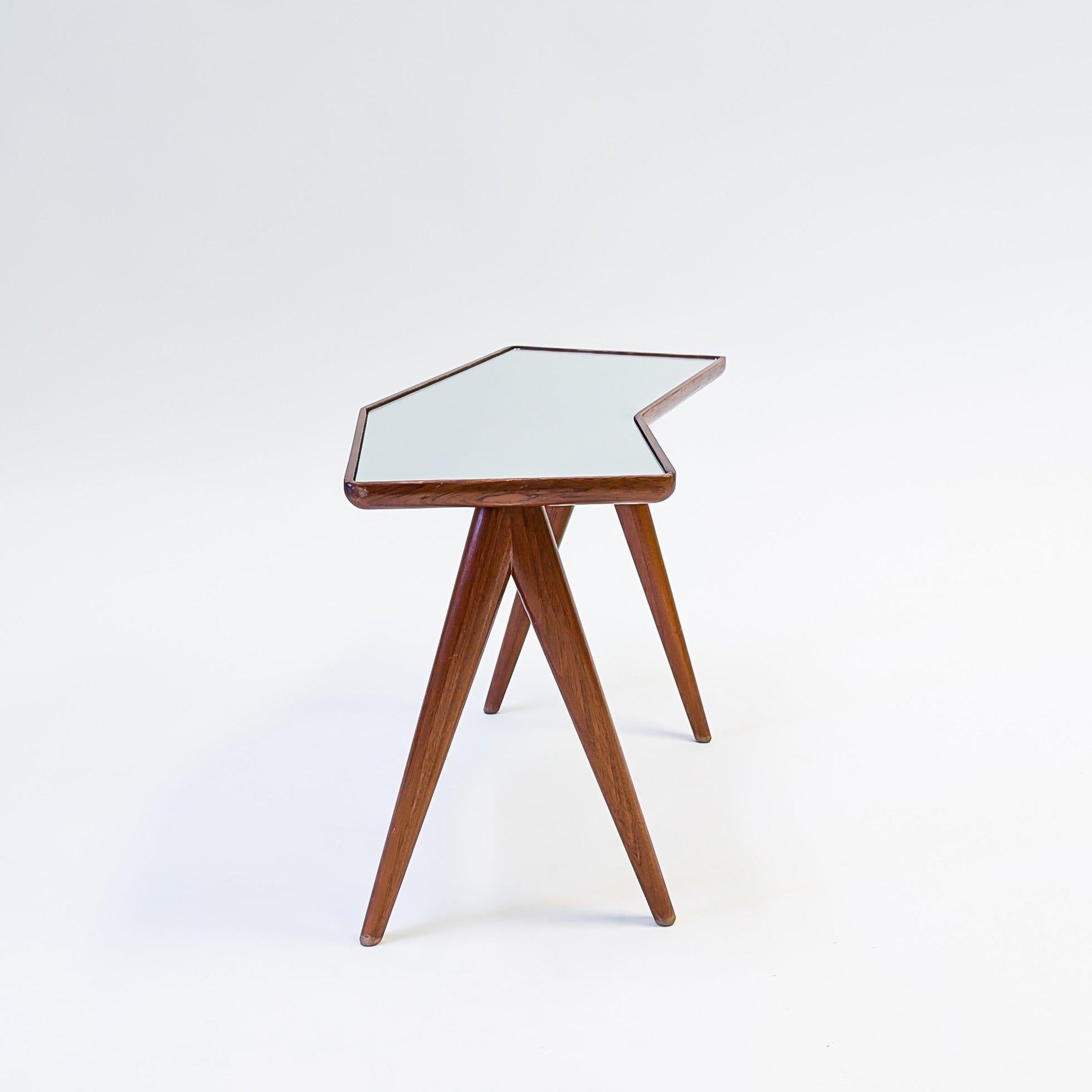 Walnut Pair of Gio Ponti and Pietro Chiesa Table C.1936 For Sale
