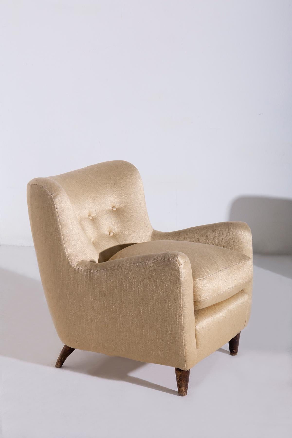 italien Paire de fauteuils Gio ponti pour Cassina, certificat en vente
