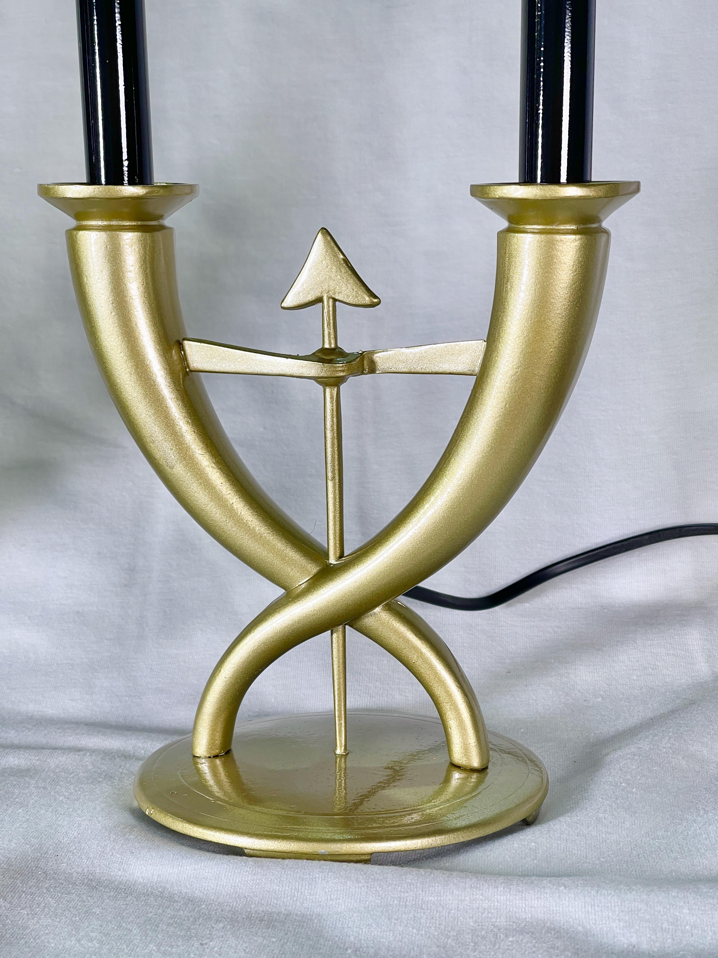 Pair of Gio Ponti Candelabra Fleche Lamps For Sale 1