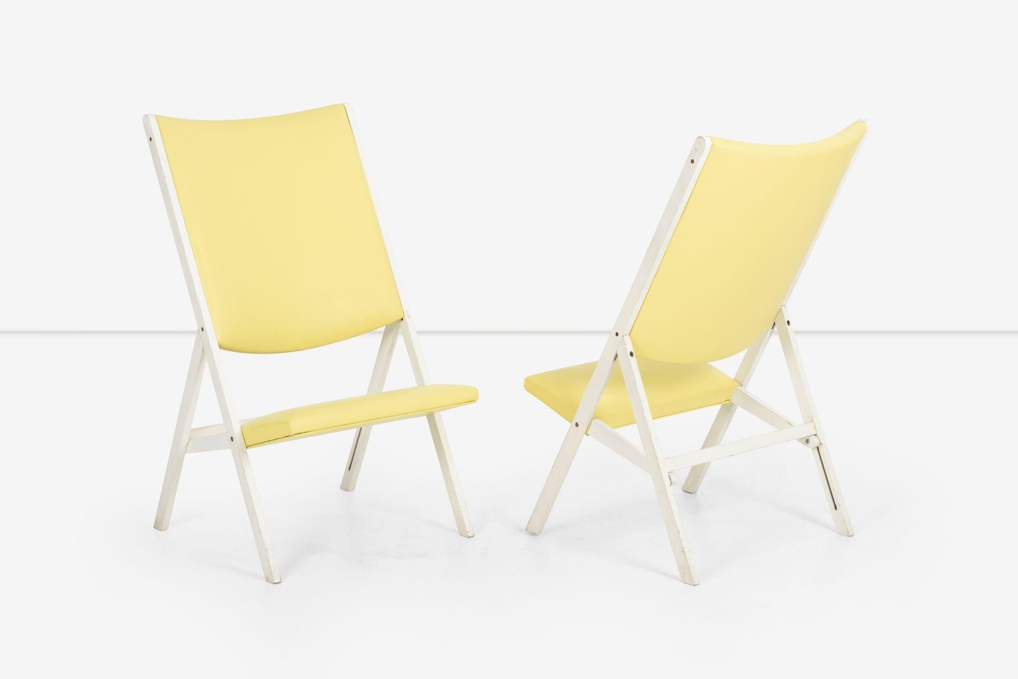 Pair of Gio Ponti Gabriela Lounge Chairs, Italy 1970 For Sale 2