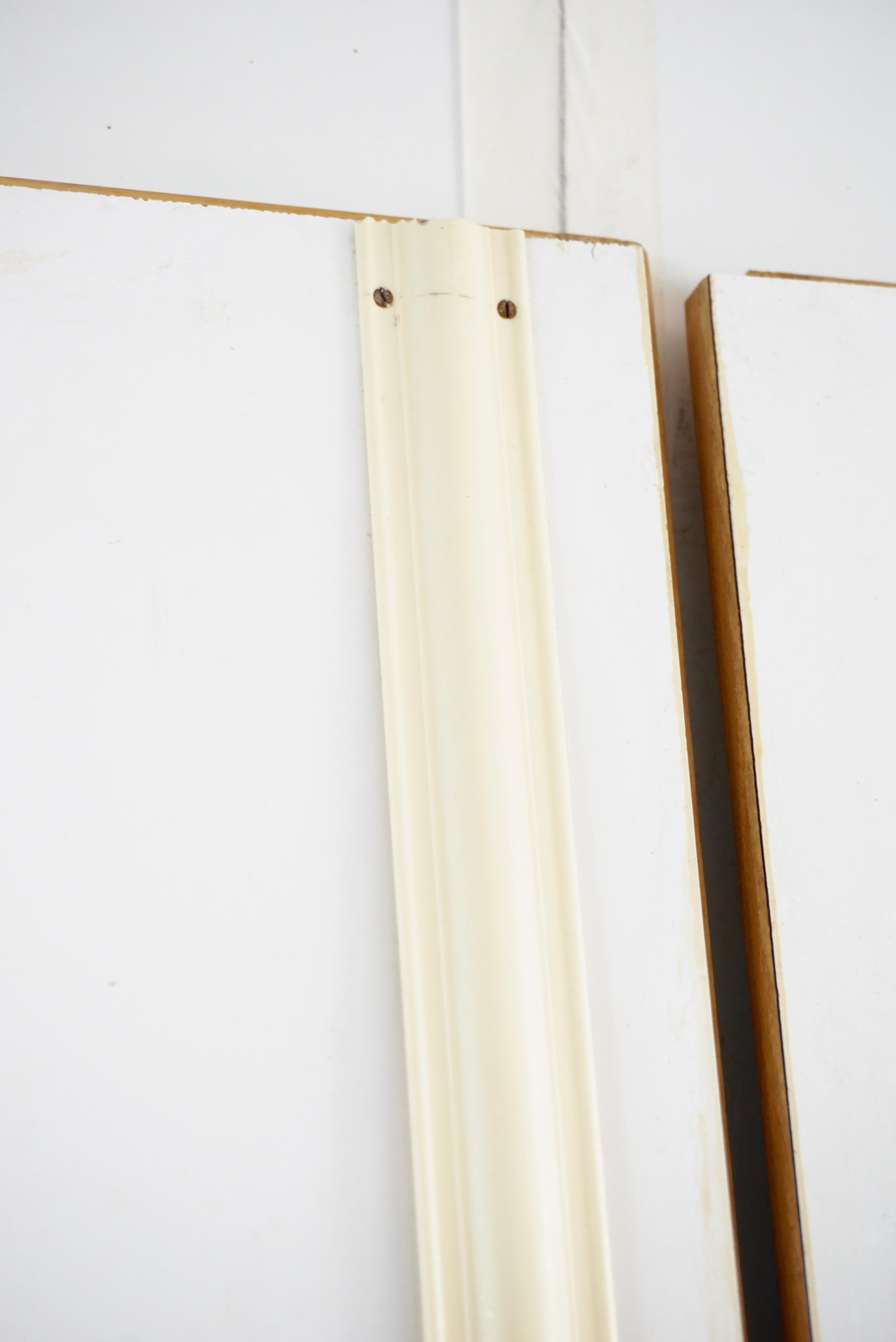 pair of GIO PONTI laminate wall cupboard doors with mirrors Hotel PdP Rome, 1964 For Sale 6