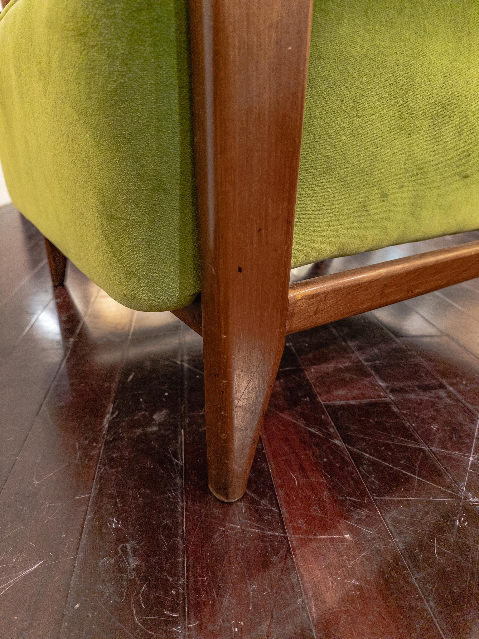 Pair Of Gio Ponti Lounge Chairs 7