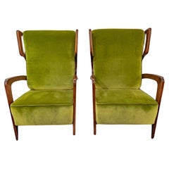Pair Of Gio Ponti Lounge Chairs