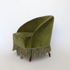 Pair of Gio Ponti Small Lounge Chairs, Presented at the Triennale, 1936