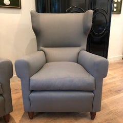 Pair of Gio Ponti Style Armchairs