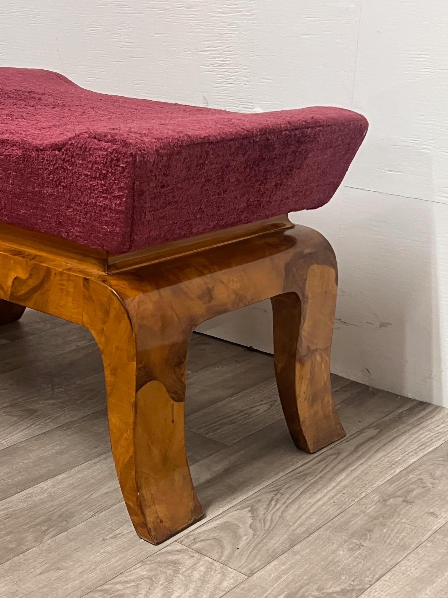 Coppia di panche in stile Gio Ponti in vendita 2