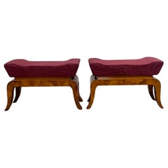 Pair of Gio Ponti Style Benches