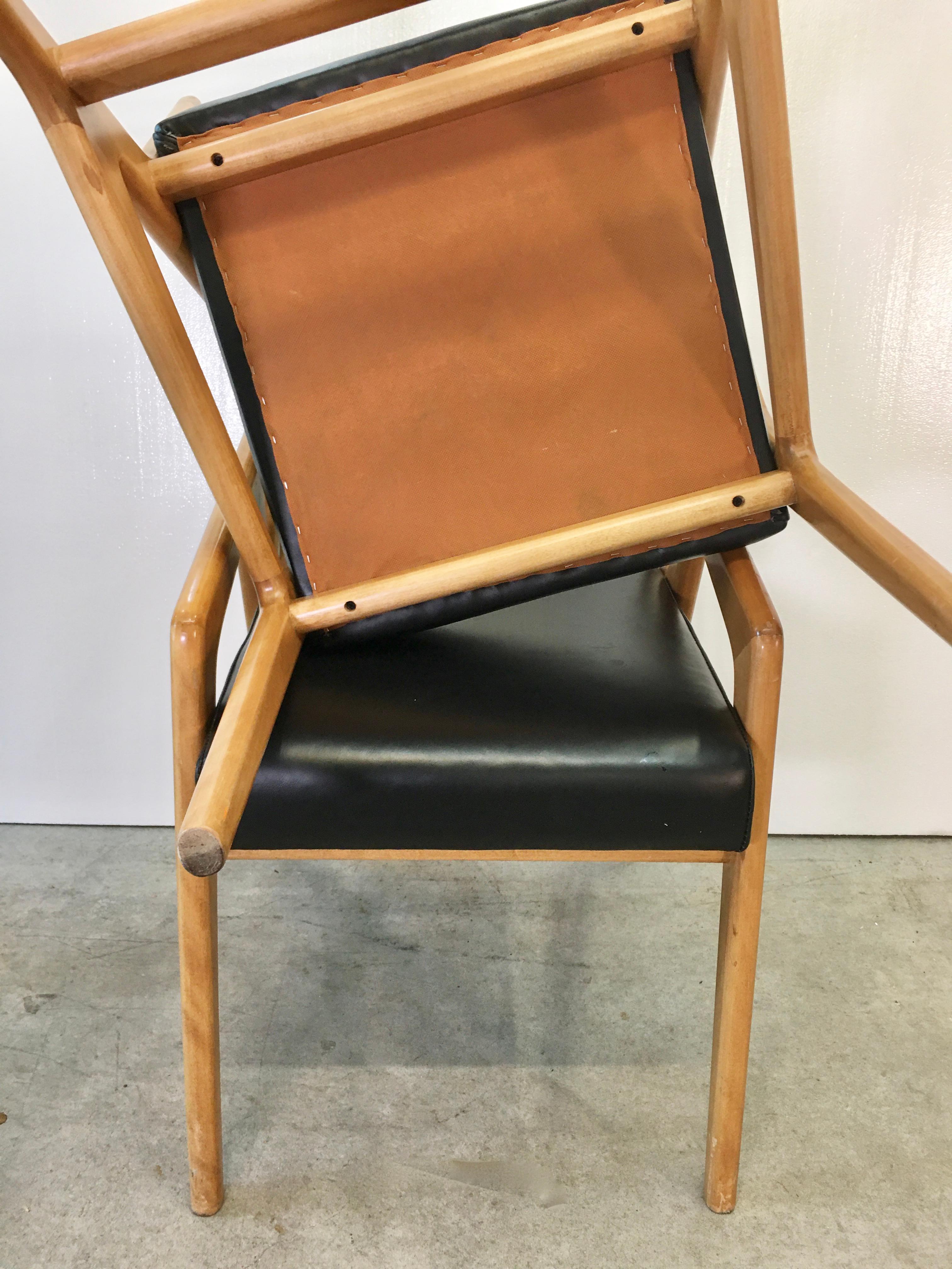 Pair of Gio Ponti Style Stools 9